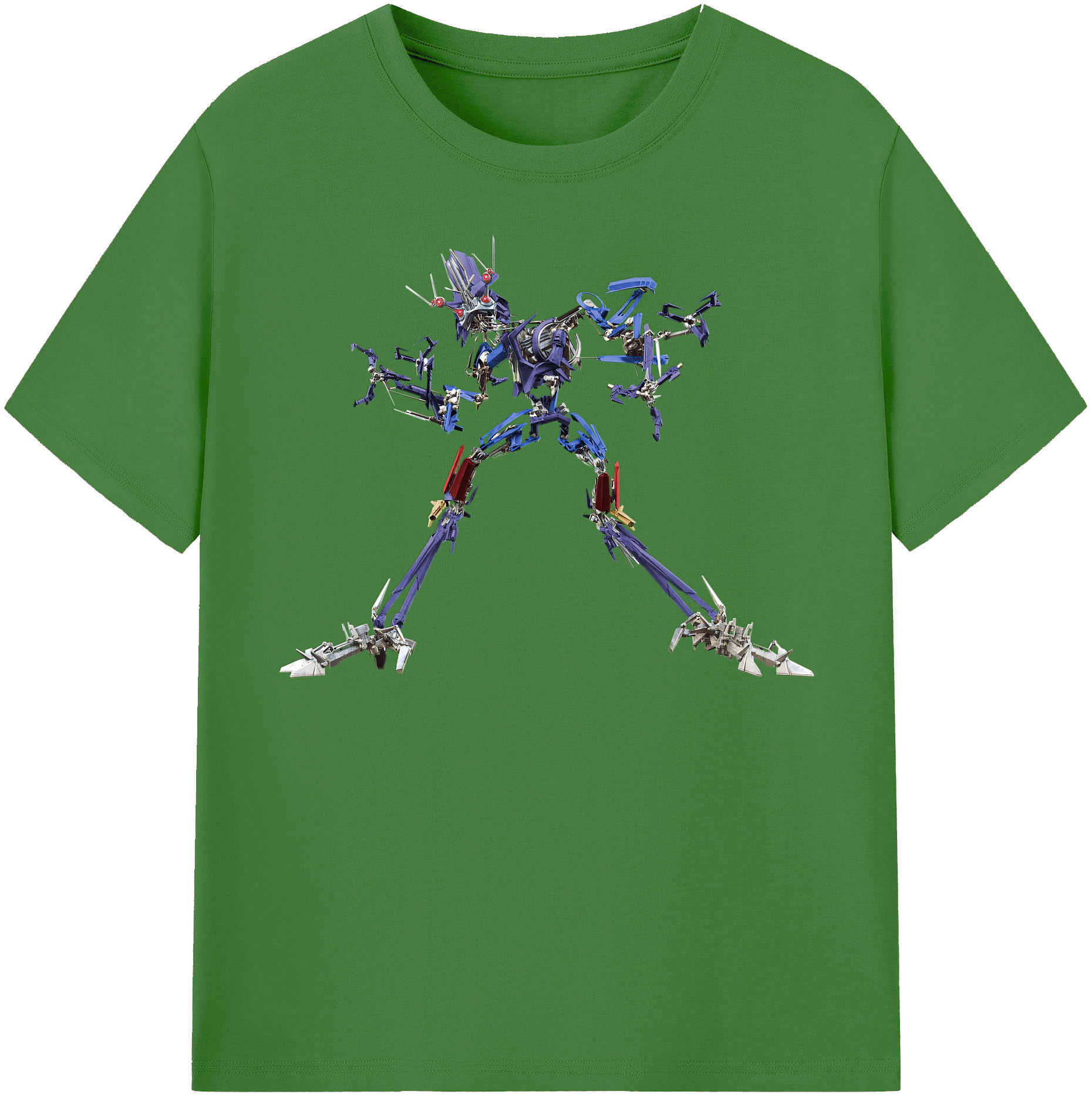 （画像用）  レディースカジュアルプリントTシャツ（綿100％）